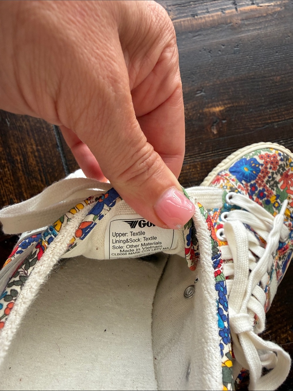 Gola for Jcrew Floral Multi-Color Athletic Sneakers - Picture 5 of 11